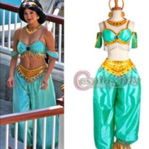 Princess Jasmine Cosplay Costume